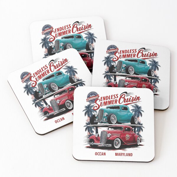 Item preview, Summer Cruisin - Vintage custom Hot rod - hot rod garage - In rust we trust - Car mods - Mighty car mods - Car madness - Up load designed and sold by JansenGS.