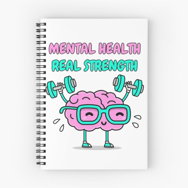 Item preview, Mental Health Real Strength. T-shirts - Posters - Caps - Gifts & Souvenirs designed and sold by TheNatureTalent.