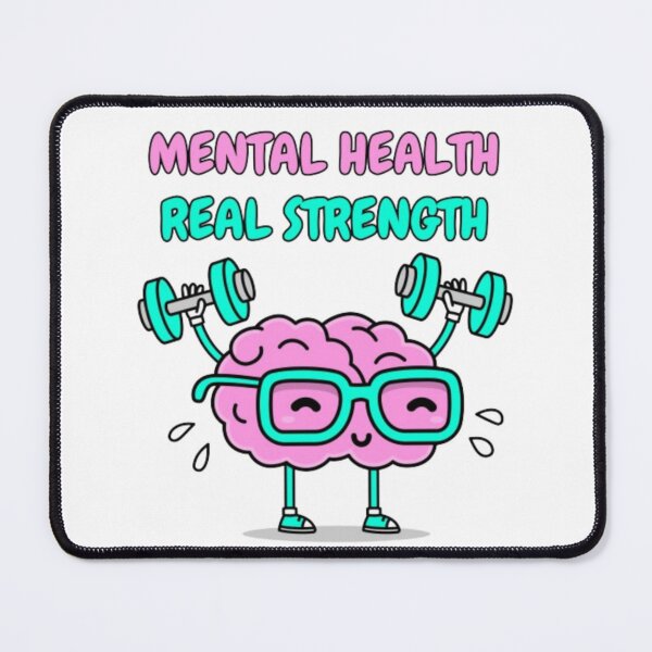 Item preview, Mental Health Real Strength. T-shirts - Posters - Caps - Gifts & Souvenirs designed and sold by TheNatureTalent.