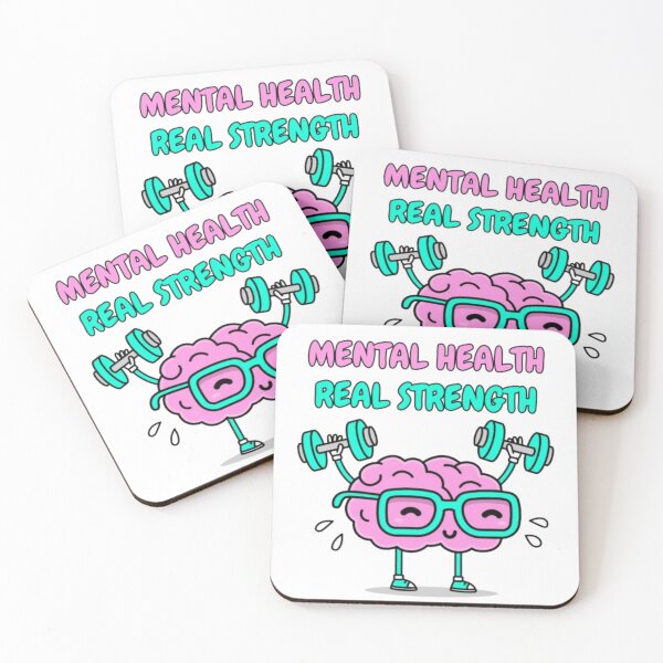 Item preview, Mental Health Real Strength. T-shirts - Posters - Caps - Gifts & Souvenirs designed and sold by TheNatureTalent.