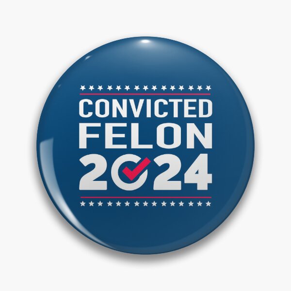 Item preview, convicted felon donald trump political prison justice election republican designed and sold by w1ckerman.
