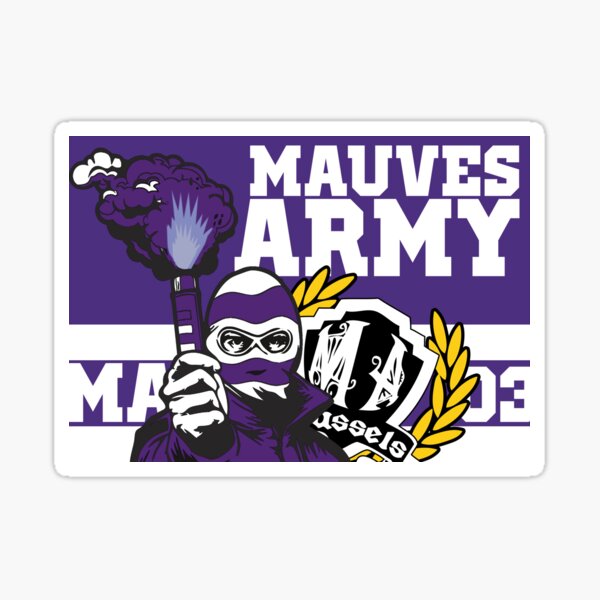 Aperçu de l'œuvre Armée Mauves 2003 - Ultras RSCA créée et vendue par Muss 86.