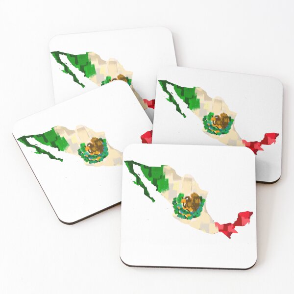 Item preview, Mexico Abstract Flag Map designed and sold by HappyAli777.