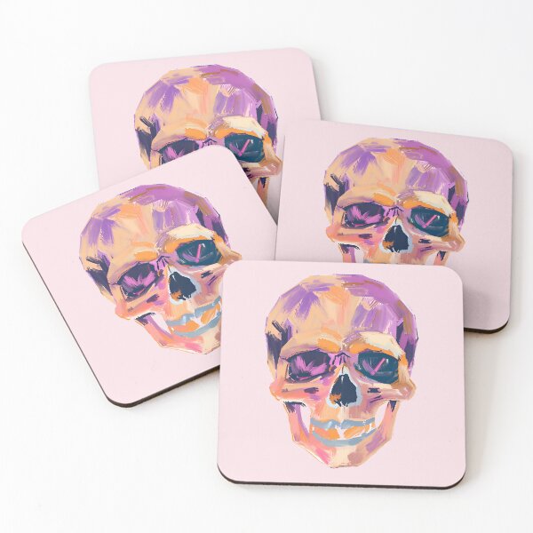 Item preview, Cool Skull Painting designed and sold by LarkaArt.