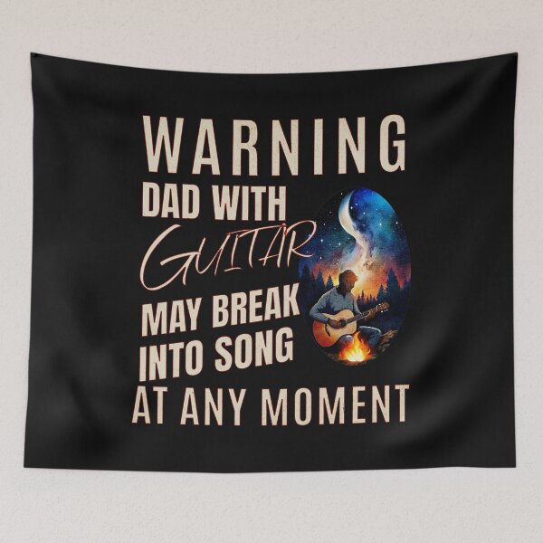 Item preview, Funny Guitar Dad Joke designed and sold by ZeptepiTrends.