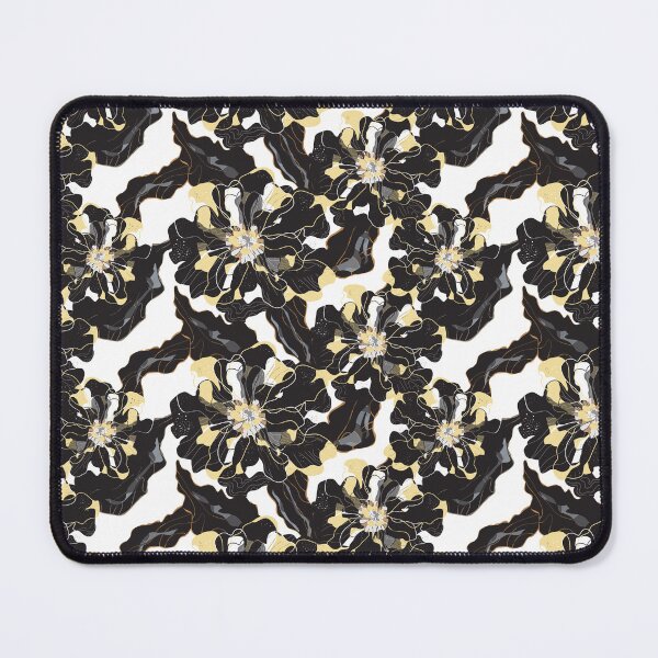 Item preview, Stylized peonies flowers pattern in Japanese Style designed and sold by NayaChu.