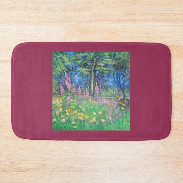 Item preview, Flowers in the park - Pink and yellow designed and sold by LittleLiz.