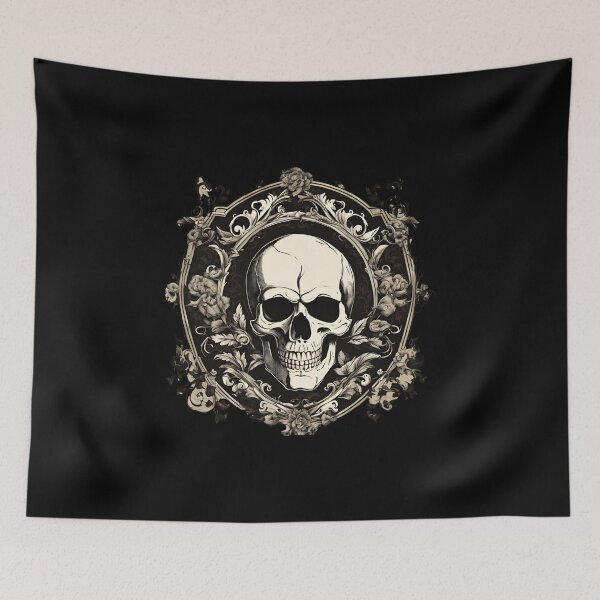 Item preview, Skull Gothic Design designed and sold by LarkaArt.