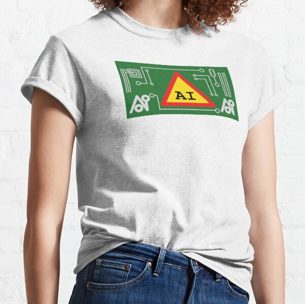 Item preview, AI Caution AI designed and sold by uduforuDesigns.