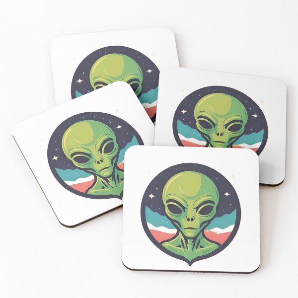 Item preview, Green Martian  designed and sold by Sarah  English.