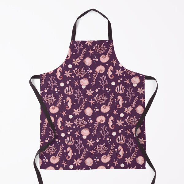 Item preview, Girly pink ocean pattern designed and sold by pinkyfish1010.