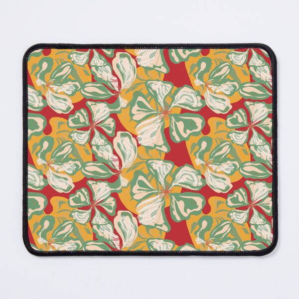 Item preview, Stylized Nasturtium flowers pattern in Japanese Style designed and sold by NayaChu.