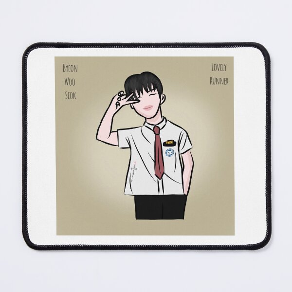 Item preview, Byeon Woo Seok From Lovely Runner Korean Drama designed and sold by ArtRaftPro.