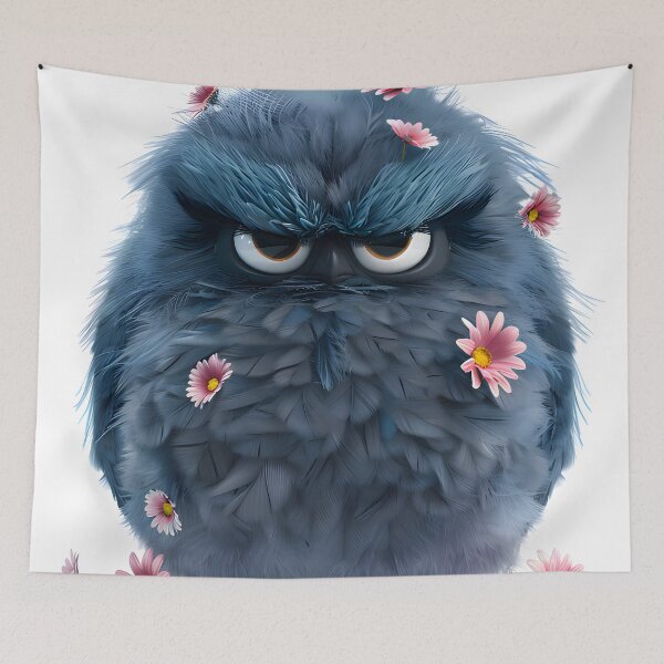 Item preview, Grumpy Fluffball designed and sold by SilverlynDraws.