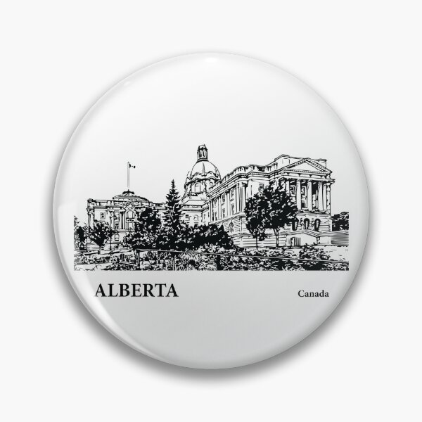 Artikelvorschau, Alberta, Kanada entworfen und verkauft von Lakeric Cityscapes.