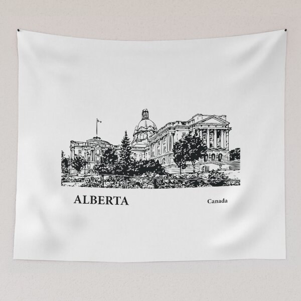 Item preview, Alberta Canada designed and sold by Lakeric Cityscapes.