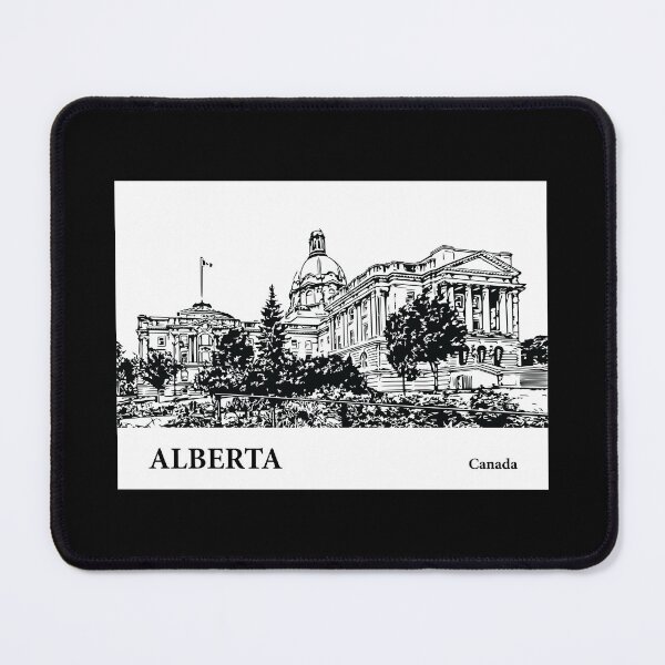 Artikelvorschau, Alberta, Kanada entworfen und verkauft von Lakeric Cityscapes.