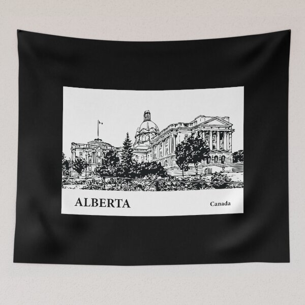 Item preview, Alberta Canada designed and sold by Lakeric Cityscapes.