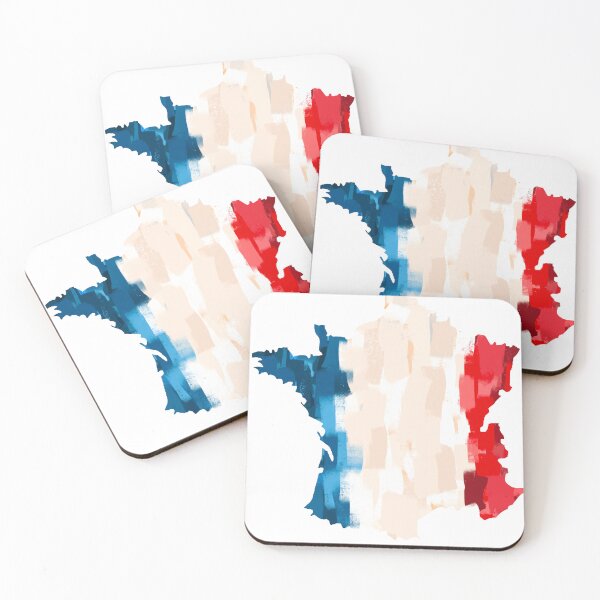 Item preview, France Flag Map designed and sold by HappyAli777.