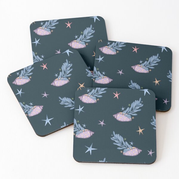 Item preview, Magical ocean life seamless pattern  designed and sold by pinkyfish1010.