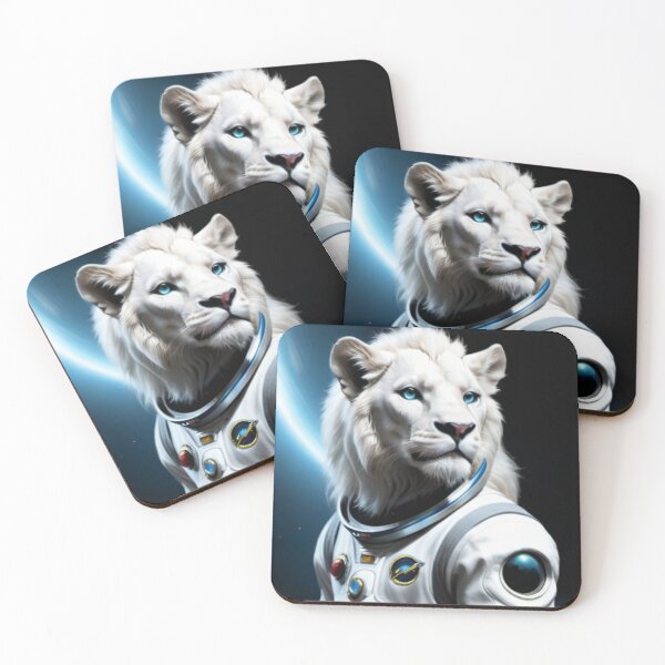 Item preview, White Space Lion  designed and sold by Sidney Graf.