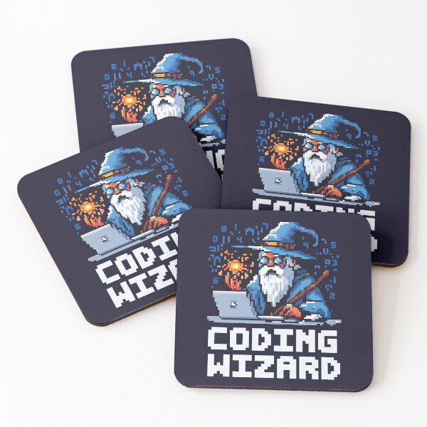 Item preview, The Enchanting Coding Wizard designed and sold by SweetLog.