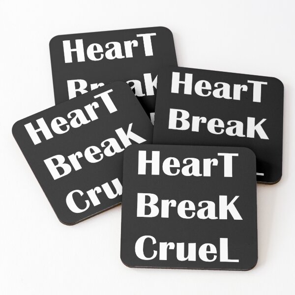 Item preview, Heart Break Cruel  designed and sold by WhiteDoveArt.