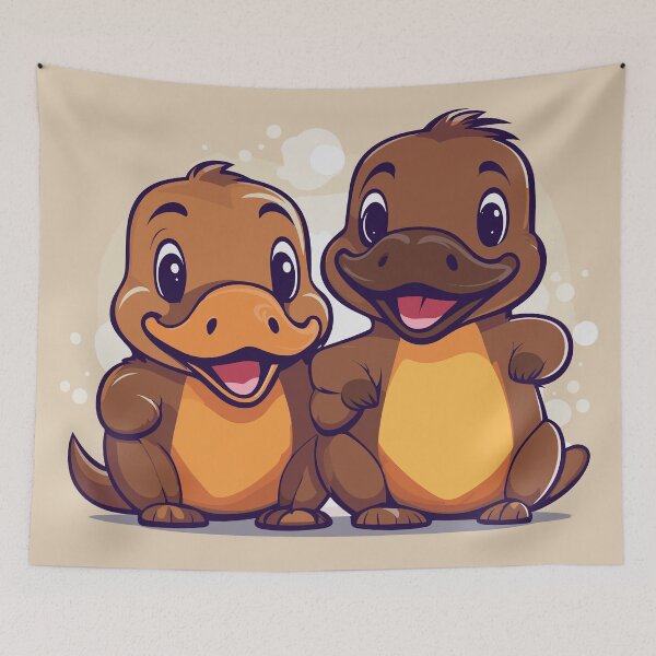 Item preview, Cute Platypus designed and sold by WildlifeInc.