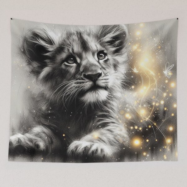 Item preview, Lion Cub designed and sold by The Digital Compass.