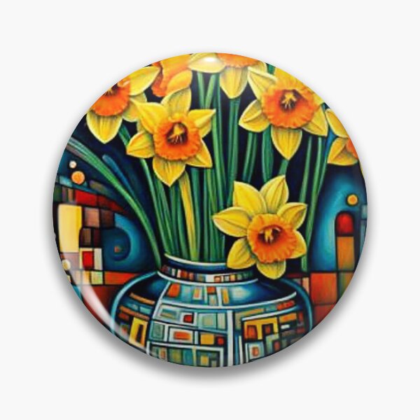 Item preview, Daffodils in vase designed and sold by George Hutton Hunter.