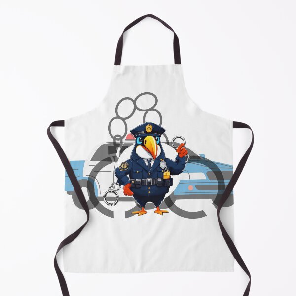 Item preview, police toucan designed and sold by Yeyishop.