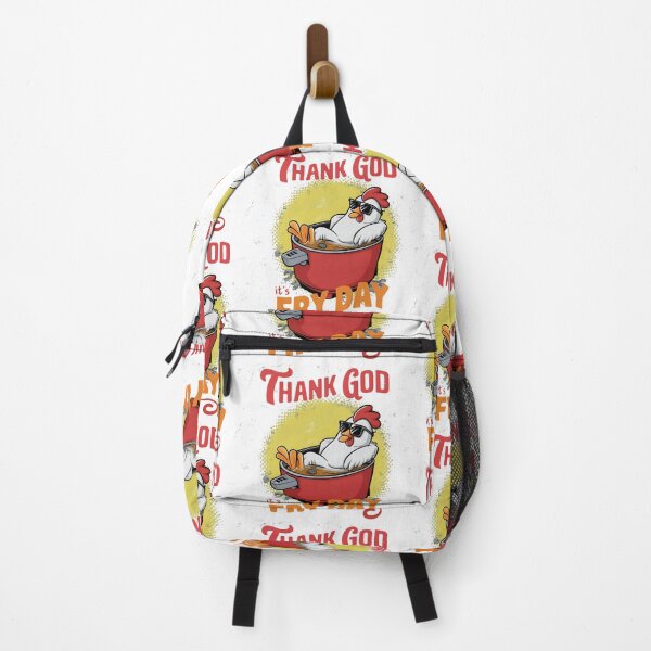 Item preview, Thank God it's fry day - Eat more chicken designed and sold by BobaTeeStore.
