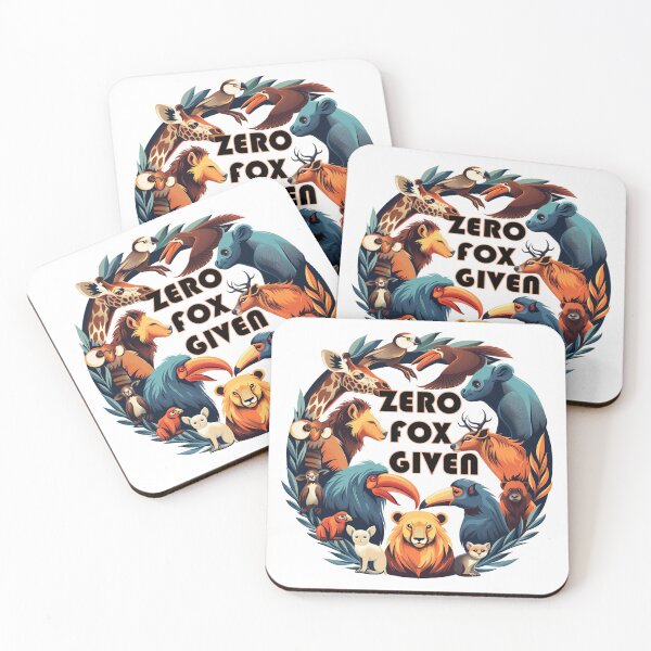 Item preview, Absolutely Foxing Awesome: Zero Fox Given - Punny Animal Attitude Design designed and sold by Ignorant-Artist.