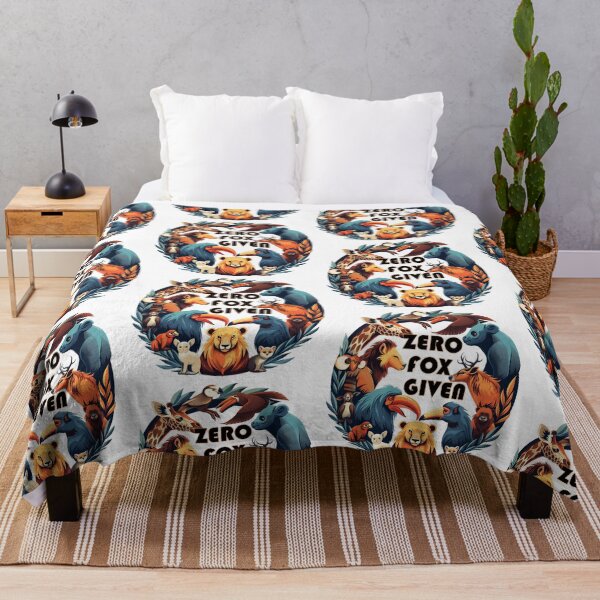 Item preview, Absolutely Foxing Awesome: Zero Fox Given - Punny Animal Attitude Design designed and sold by Ignorant-Artist.