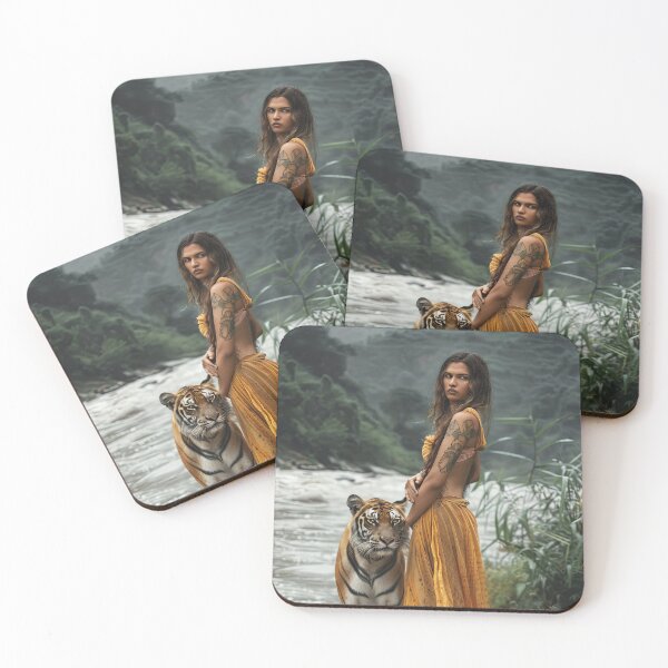 Item preview, Tatiana and Sumatran Tiger Layla designed and sold by OccultDreams.