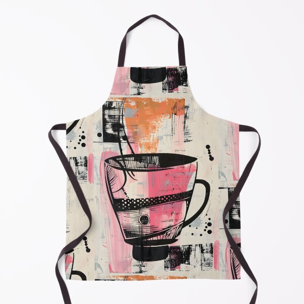 Item preview, Modern Brew - Stylized Coffee Cup with Vibrant Abstract Designs and Contemporary Indulgence designed and sold by OlfactoART Studio.
