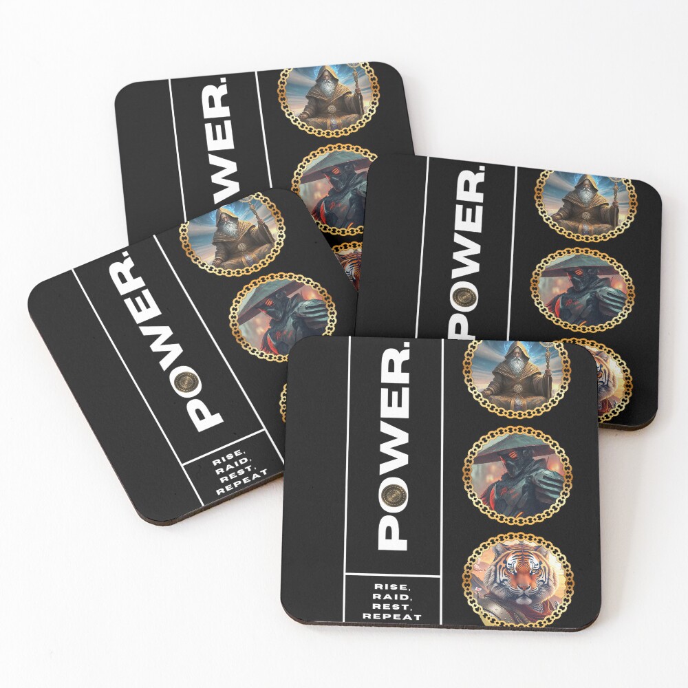 Item preview, Coasters (Set of 4) designed and sold by UrmiCreation.