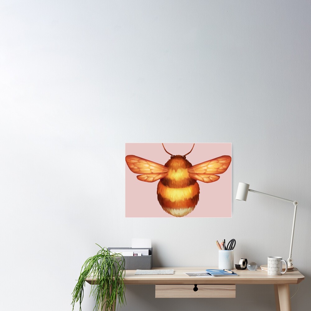 Big Dot Of Happiness Little Bumblebee - Unframed Bee Decor Linen Paper Wall  Art - Set Of 4 - Artisms - 8 X 10 Inches : Target