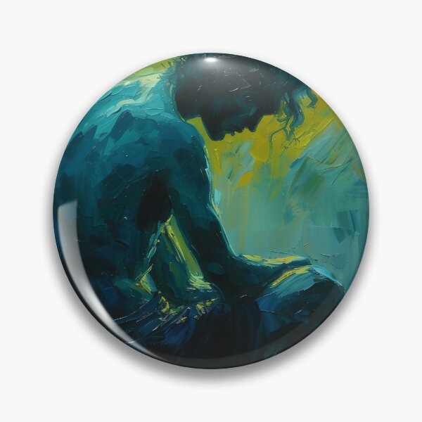 Item preview, Oil painting of sorrow designed and sold by Nowshin Tasnim.