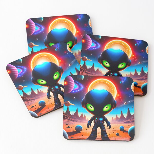 Item preview, Tiny Explorer: Alien on a Distant Planet designed and sold by GrizzlyCollective.