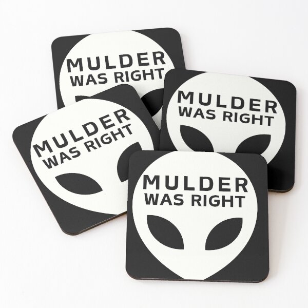 Item preview, Mulder Was Right Alien tshirt designed and sold by TheVibeMerchant.