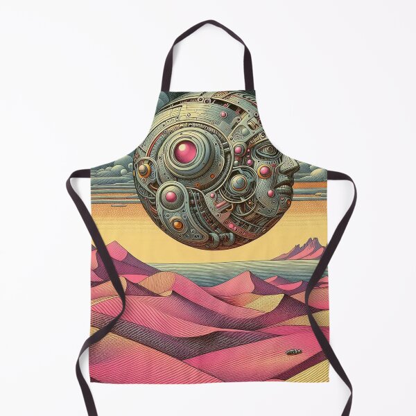 Item preview, Mechanical moon on the desert designed and sold by Silbays.