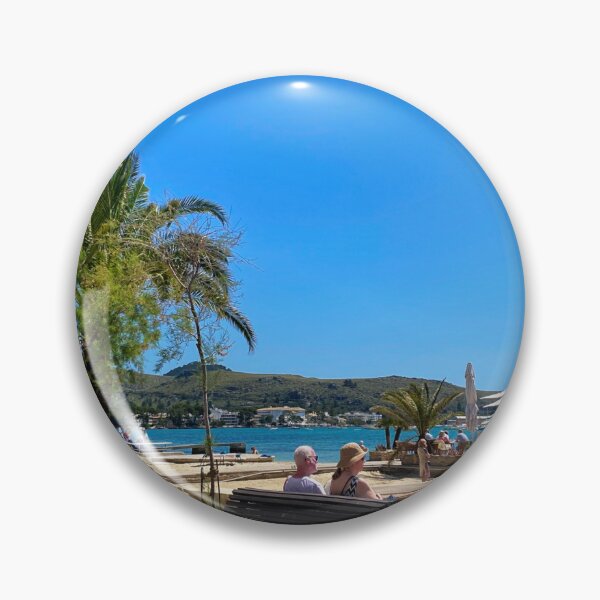 Item preview, Tourists resting in the sunshine of Puerto Pollensa designed and sold by Violaman.