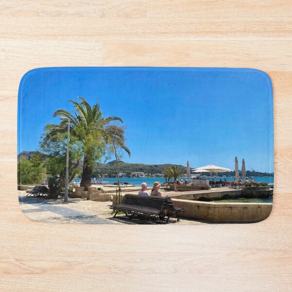 Item preview, Tourists resting in the sunshine of Puerto Pollensa designed and sold by Violaman.