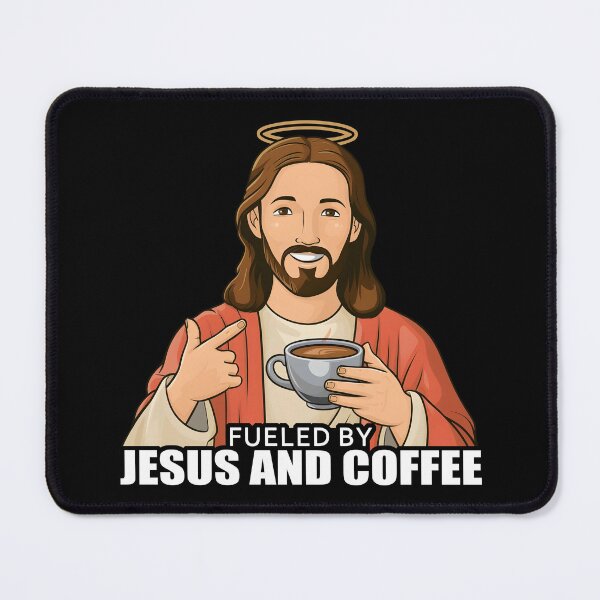 Item preview, Fueled by Jesus and coffee run on coffee designed and sold by Szkicerka.