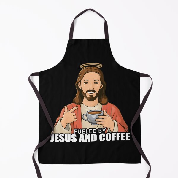 Item preview, Fueled by Jesus and coffee run on coffee designed and sold by Szkicerka.