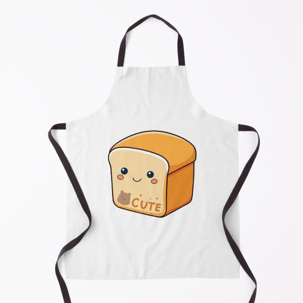 Item preview, cute bread smile designed and sold by VibeTwist.