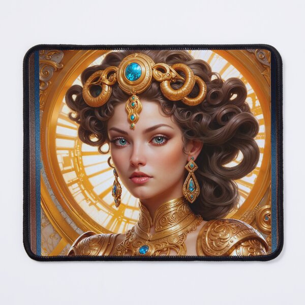 Item preview, Exquisite Fantasy Portrait of Imperial Highness Brellia Captivating AI Concept Art by Xzendor7 designed and sold by Xzendor7 Digital Art Creations.