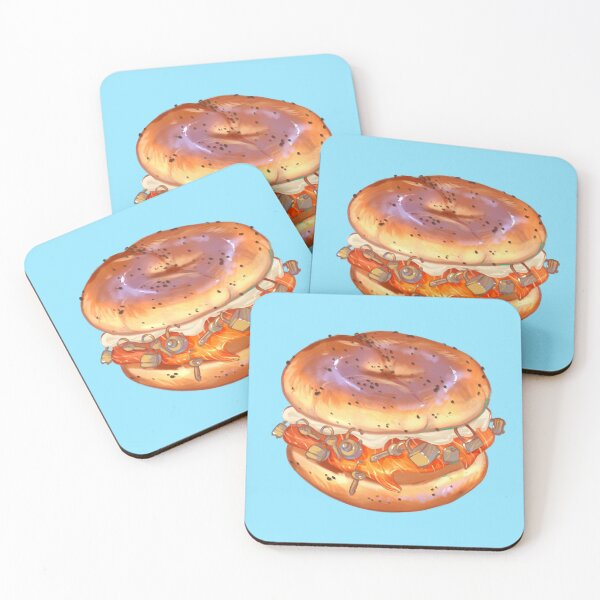 Item preview, Locks and Lox Bagel designed and sold by GalaxyChicken.