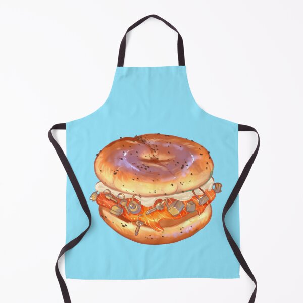 Item preview, Locks and Lox Bagel designed and sold by GalaxyChicken.